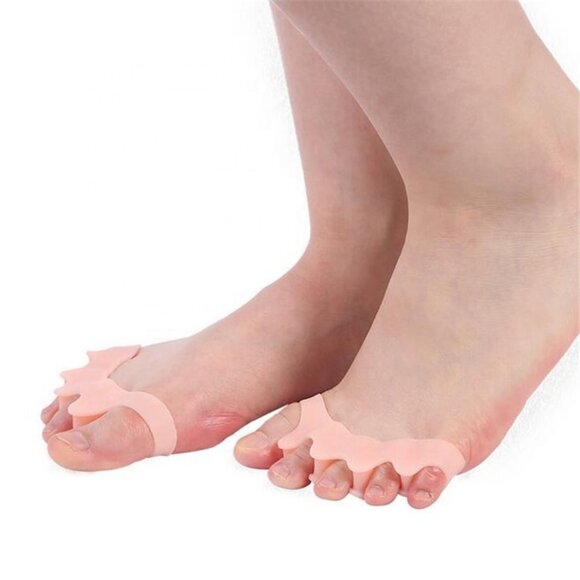 Toe Alignment Bunion Pain Relief Spacers Straightener Spreader - Picture 4 of 16